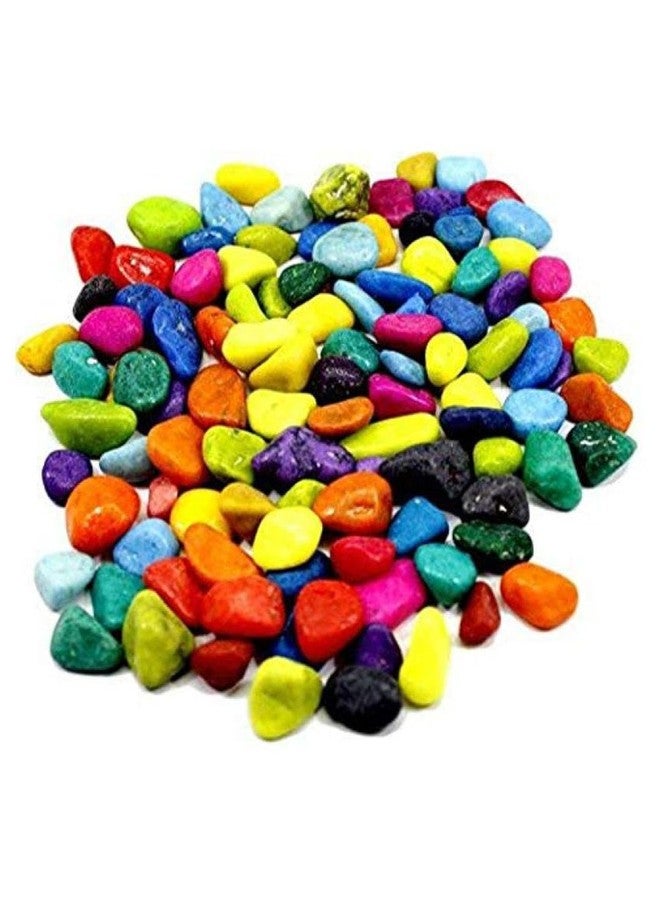 Afast Multicolor Pabbles/Stone for Garden, Plants, Aquarium & Home Decor, Marvels, Decoration, Fish Aquarium, Vase Filler, 0.5 KG -AAAH1 - Image 1